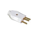 PLUG MACHO 2P+T - 10A  CINZA 11416