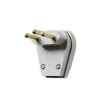 PLUG REFORC. 2P+T - 20A CINZA - 11108CZ