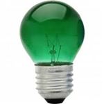 LAMPADA BOLINHA 15W X 127V VERDE